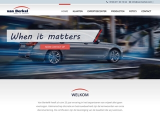 BERKEL BEPANTSERINGEN VAN