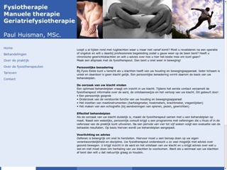 HUISMAN FYSIO-MANUELE THERAPIE P A