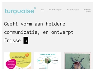 TURQUOISE ONTWERP