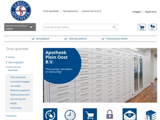 APOTHEEK PLEIN OOST BV SERVICE