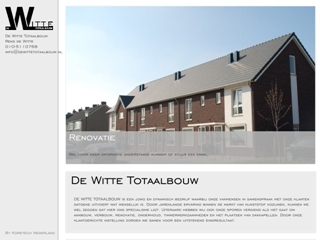 DE WITTE TOTAALBOUW