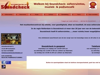 SOUNDCHECK OEFENRUIMTES