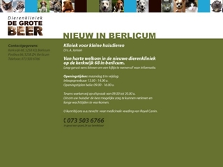 BEER DIERENKLINIEK DE GROTE