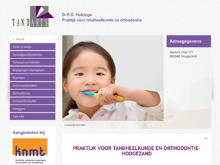 DR E D HUIZINGA TANDARTSPRAKTIJK