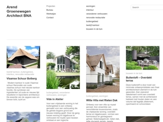 AREND GROENEWEGEN ARCHITECT