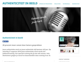 AUTHENTICITEIT IN BEELD