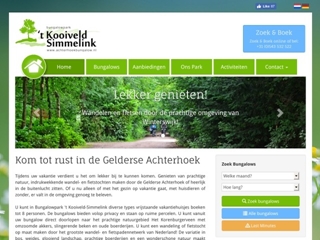 BUNGALOWPARK 'T KOOIVELD HET SIMMELINK