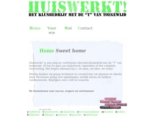 HUISWERKT