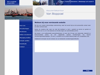 BLOPPOEL ASSURANTIE KANTOOR VAN