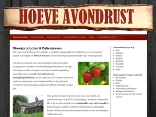 HOEVE AVONDRUST