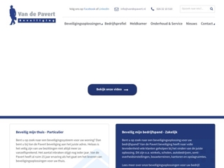 VAN DE PAVERT BEVEILIGING BV