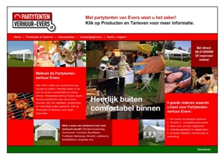 EVERS PARTYTENTENVERHUUR