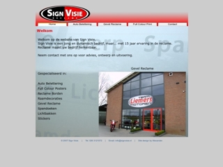 SIGN VISIE