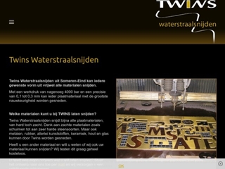 TWINS WATERSTRAALSNIJDEN