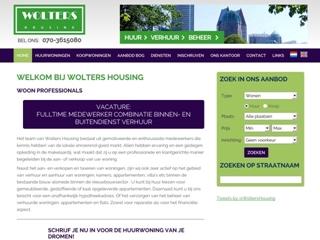 WOLTERS HOUSING BV