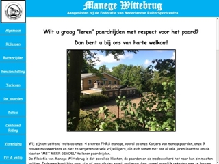 WITTEBRUG MANEGE