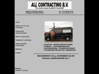 ALL CONTRACTING BV