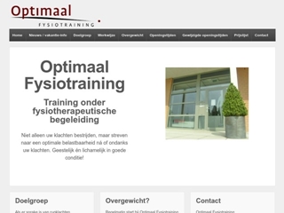 OPTIMAAL FYSIOTRAINING