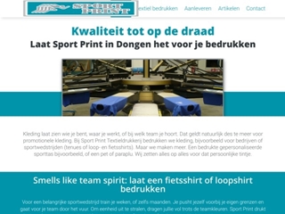SPORT PRINT TEXTIELDRUKKERIJ ZEEFDRUKKERIJ