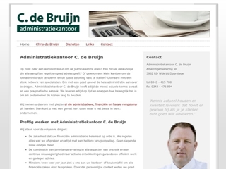 BRUIJN ADMINISTRATIEKANTOOR C DE