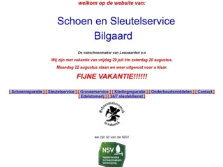 SCHOEN- EN SLEUTELSERVICE BILGAARD