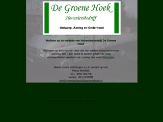 GROENE HOEK DE
