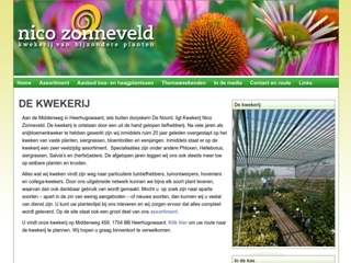 ZONNEVELD NICO VASTE PLANTENKWEKERIJ