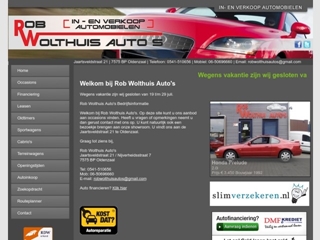 WOLTHUIS AUTO'S ROB