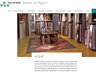 PAUL VAN WEES INTERIEUR EN PROJECT