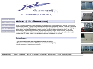 GLAZENWASSERIJ JSL BV