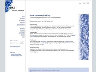 BSE BULK SOLIDS ENGINEERING ENSCHEDE