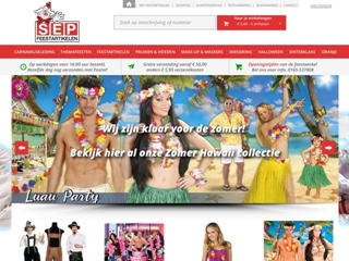 SEP FEESTARTIKELEN CARNAVALS- SINT- KERST KOSTUUMS