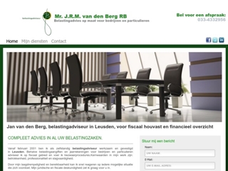BELASTINGADVISEUR MR J R M VAN DEN BERG RB