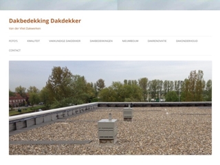 VLIET DAKWERKEN VAN DER