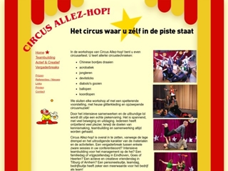 CIRCUS ALLEZ - HOP CIRCUSWORKSHOPS