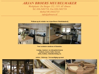 ARJAN BROERS MEUBELMAKER