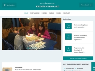 STREEKMUSEUM KRIMPENERWAARD VD