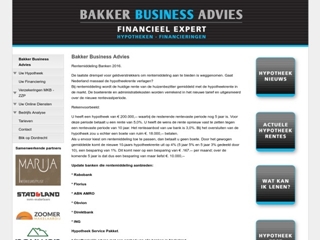 BAKKER VERZEKERINGEN HYPOTHEKEN & FINANCIEEL ADVIES