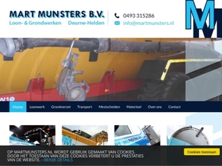 MUNSTERS BV LOONBEDRIJF & GRONDWERKEN MART
