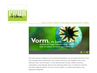 PUUR IN VORM