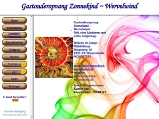 GASTOUDEROPVANG ZONNEKIND-WERVELWIND