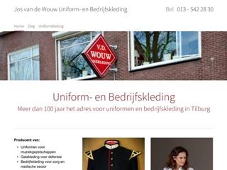 WOUW EN ZN UNIFORM EN BEDRIJFSKLEDING JOS VD