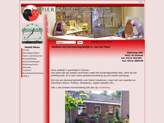 MAST DIERENARTS PRAKTIJK H VD