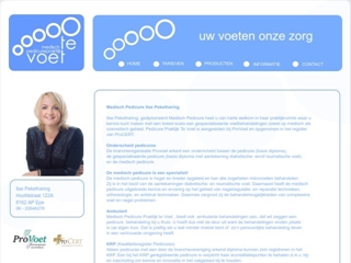 MEDISCH PEDICURE PRAKTIJK TE VOET