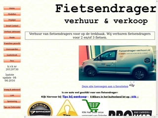 FIETSENDRAGER-VERHUUR
