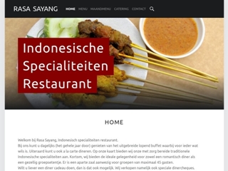INDONESISCHE SPECIALITEITEN RESTAURANT RASA SAYANG