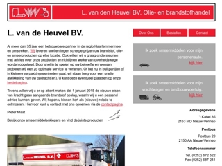 HEUVEL BV L VD