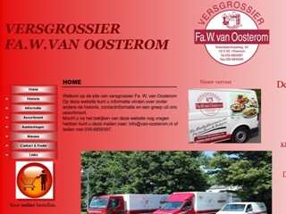 OOSTEROM VERSGROSSIER W VAN