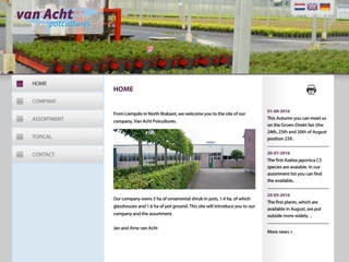 ACHT POTCULTURES VAN