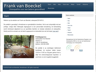 BOECKEL OSTEOPAAT DO F G J VAN
